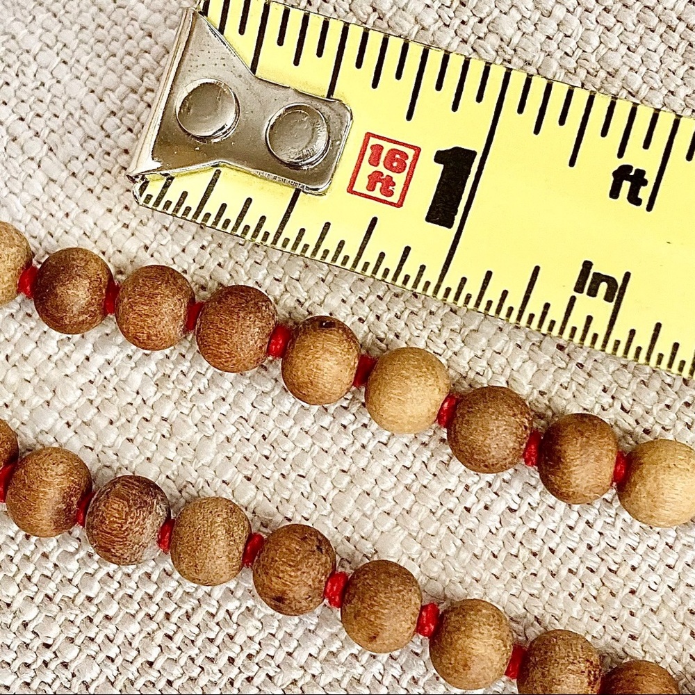 SANDALWOOD 108 Bead Mala - Japa Mantra Meditation - Picture 5 of 5